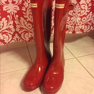 Hunter Tall Gloss boots